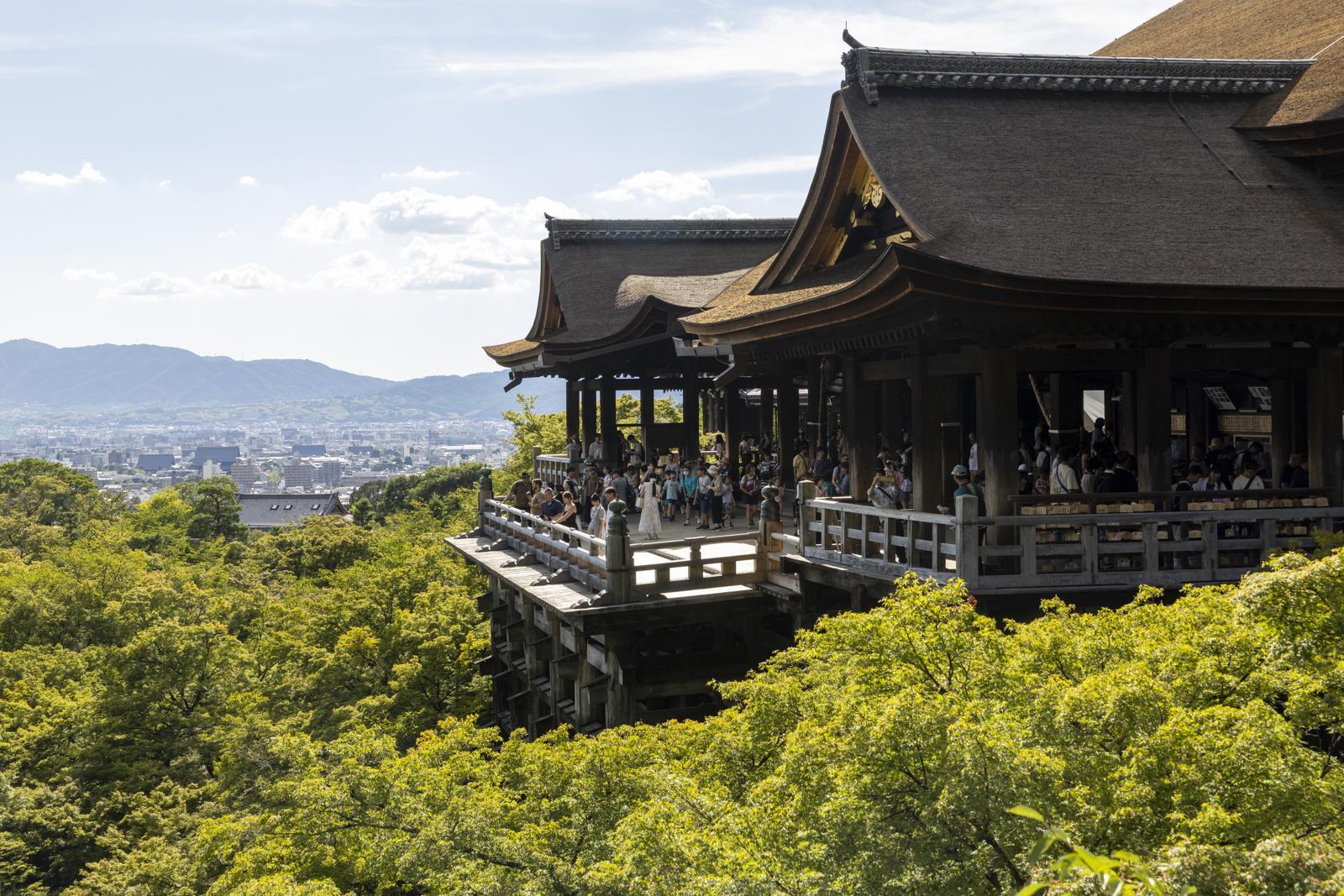교토 청수사(기요미즈데라) 전경. Gettyimages