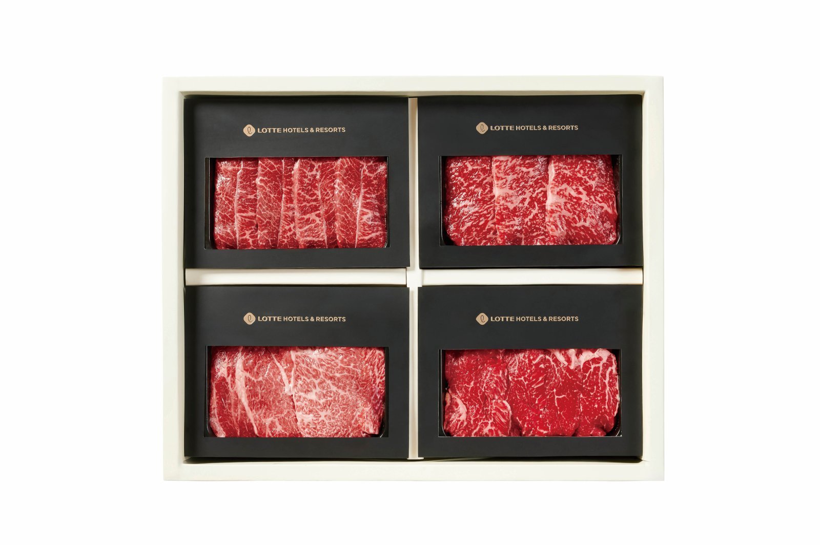 2026 설 선물 세트. 롯데호텔 명품한우 VIP 선물세트(100만 원).