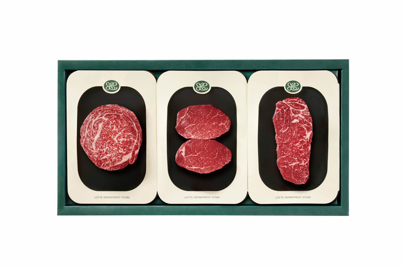 2026 설 선물 세트. 레피세리 한우 스테이크 소확행 명품 선물세트(31만 원).