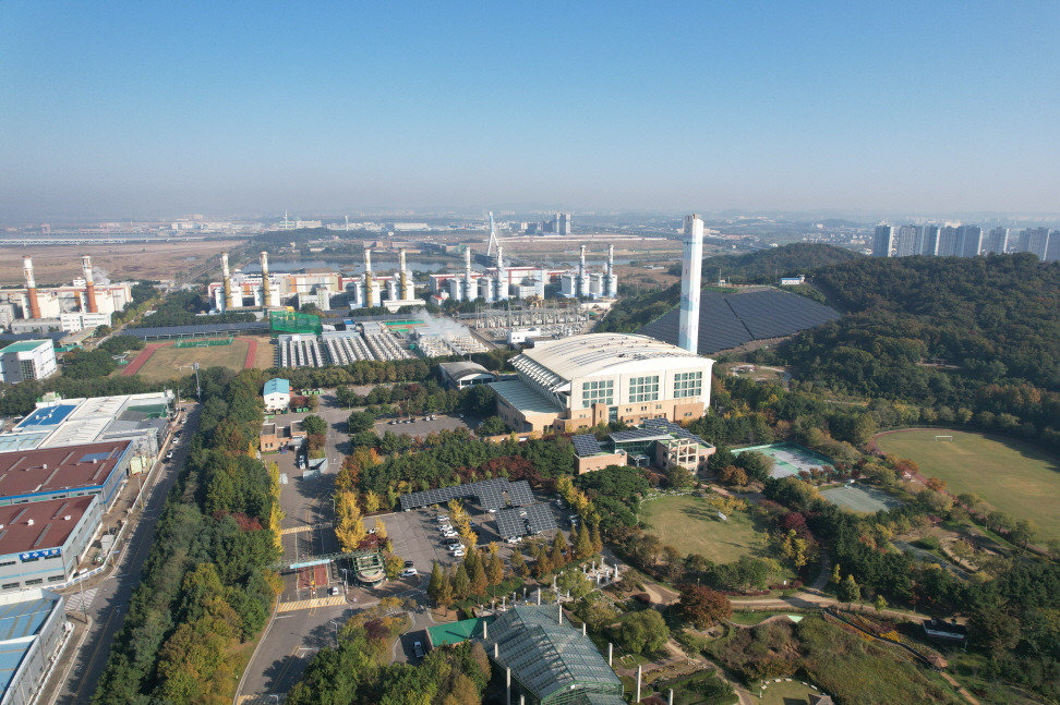 인천 서구 청라동에 있는 청라 공공 소각장 전경. 인천시 제공