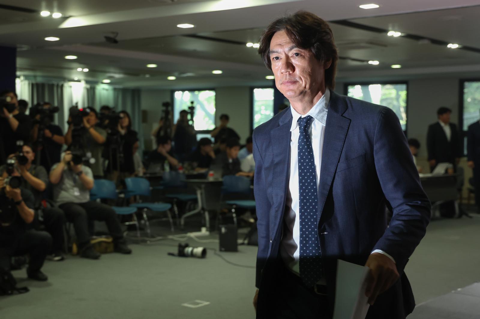 홍명보 대한민국 축구 국가대표팀 감독. 2024.9.30 뉴스1