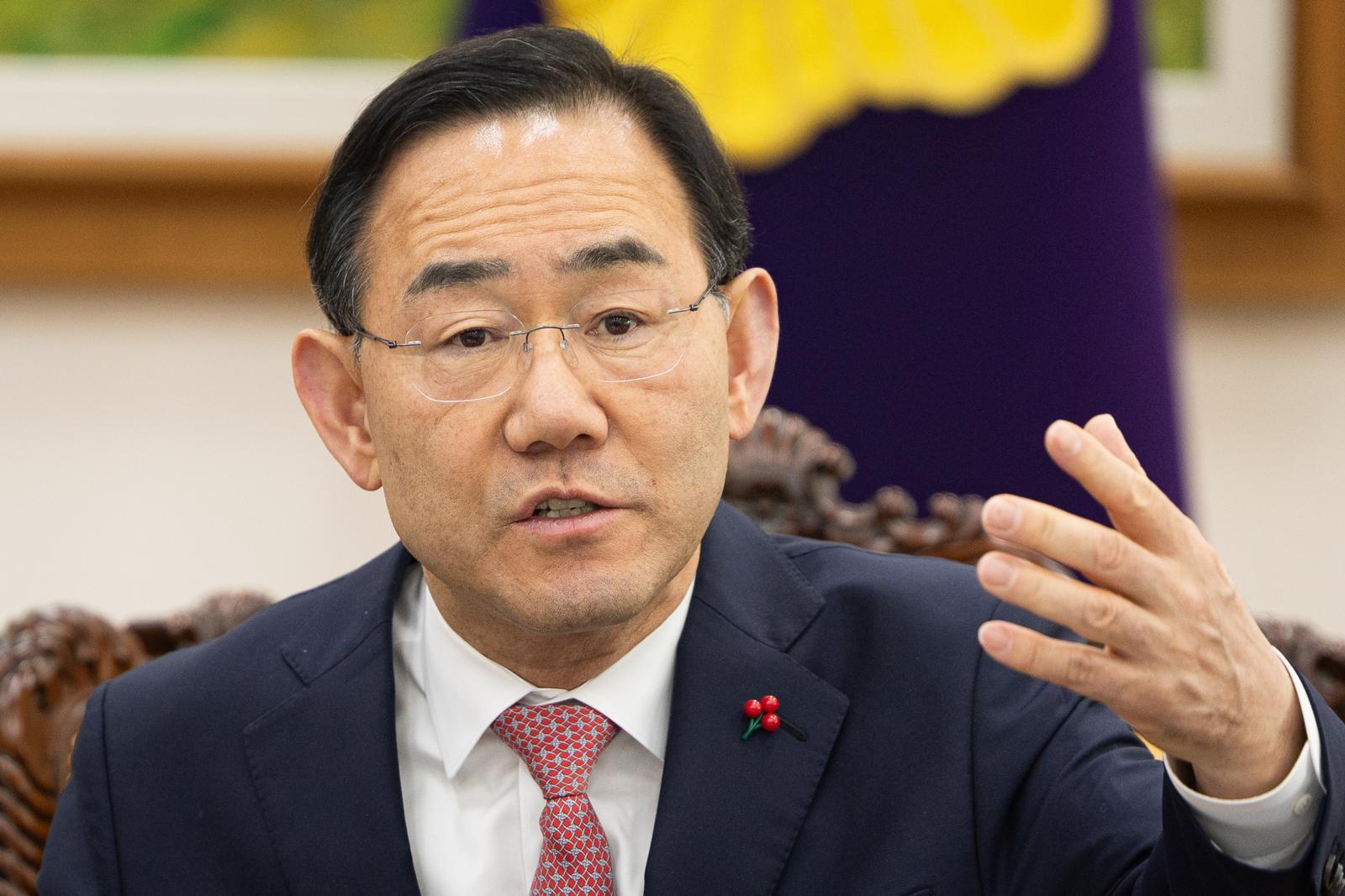 주호영 국회부의장이 27일 서울 여의도 국회에서 대구시장 출마 기자간담회를 하고 있다. 2026.1.27/뉴스1