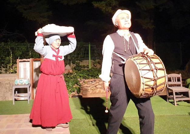 만종리 대학로극장의 연극 모습. 단양군 제공