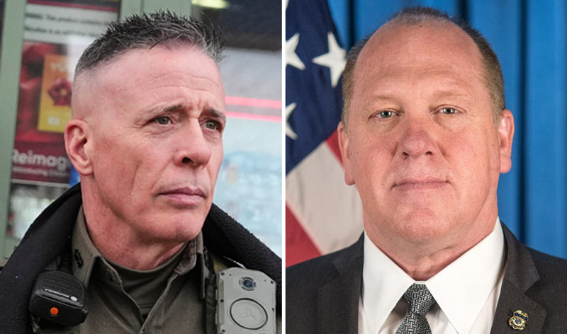 그레고리 보비노(왼쪽), 톰 호먼.