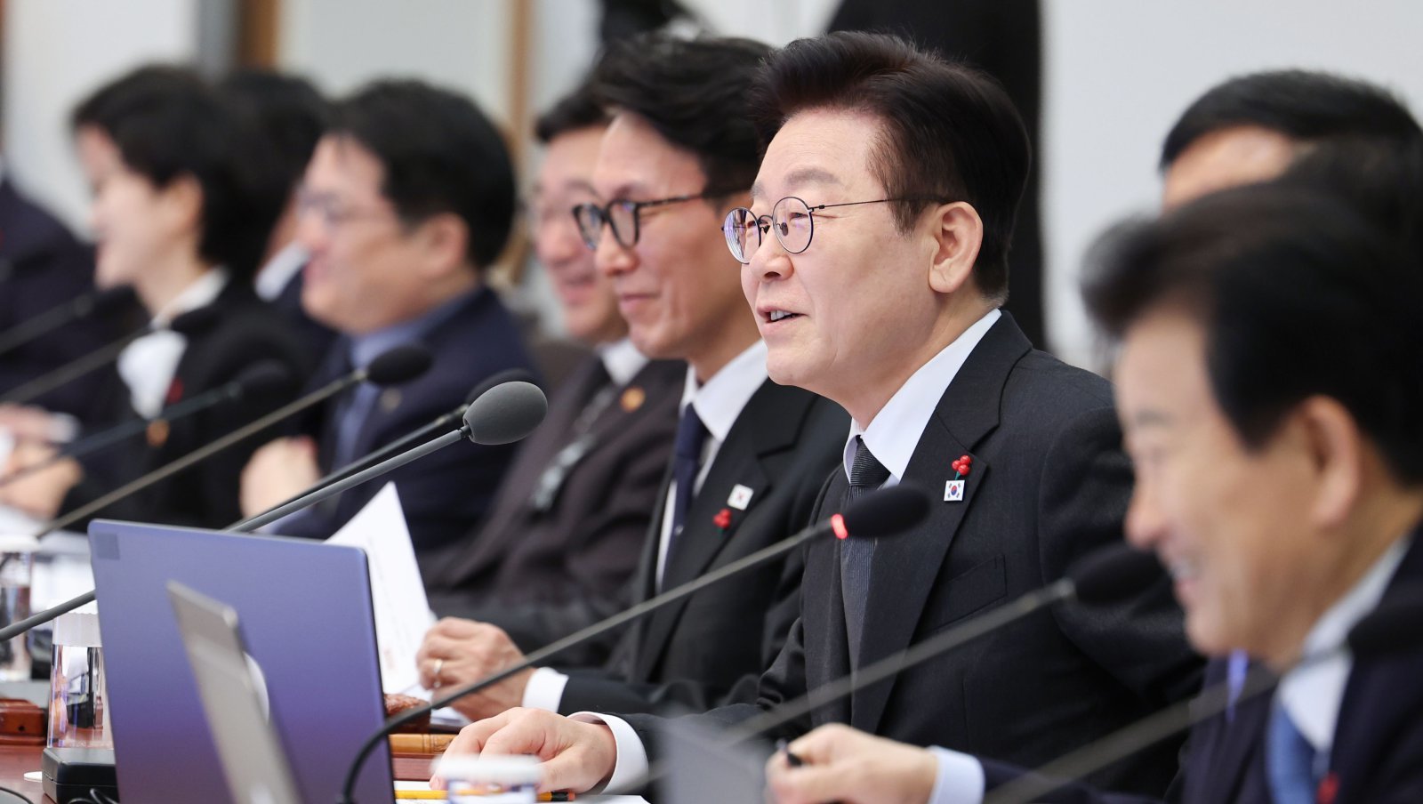 이재명 대통령이 27일 청와대에서 열린 국무회의에서 발언하고 있다. 2026.01.27 뉴시스