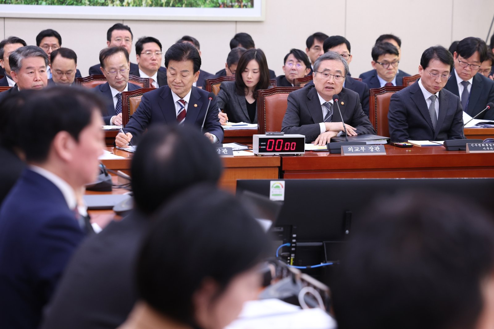 조현 외교부 장관이 28일 서울 여의도 국회에서 열린 외교통일위원회 전체회의에서 현안 질의에 답변하고 있다. 2026.1.28/뉴스1