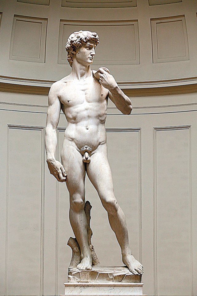 미켈란젤로 부오나로티 ‘다비드’, 1501∼1504년.