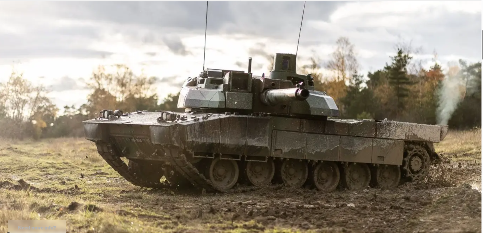 KNDS 전차 ‘르클레르 XLR’ KNDS홈페이지 캡처