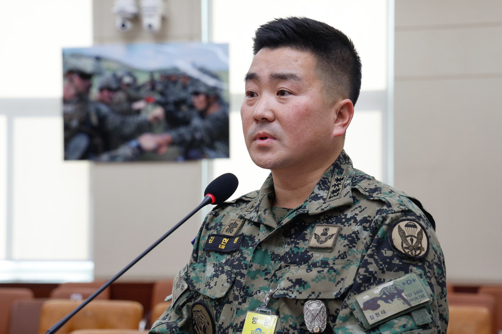 김현태 전 육군 707특수임무단장. 뉴스1