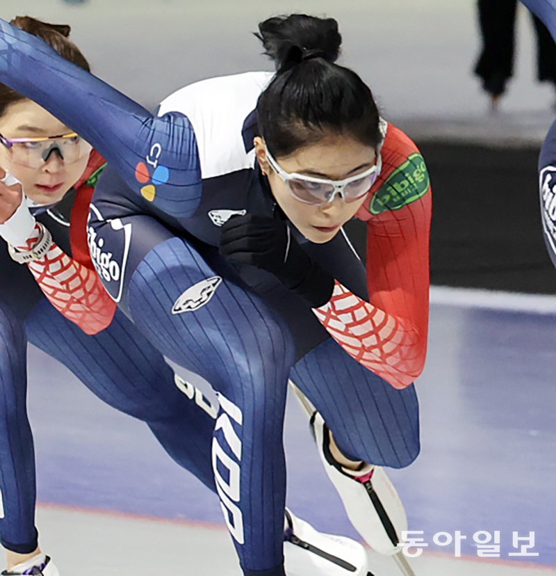 스피드스케이팅 여자 500m 올림픽 메달에 도전하는 이나현. 전영한 기자 scoopjyh@donga.com