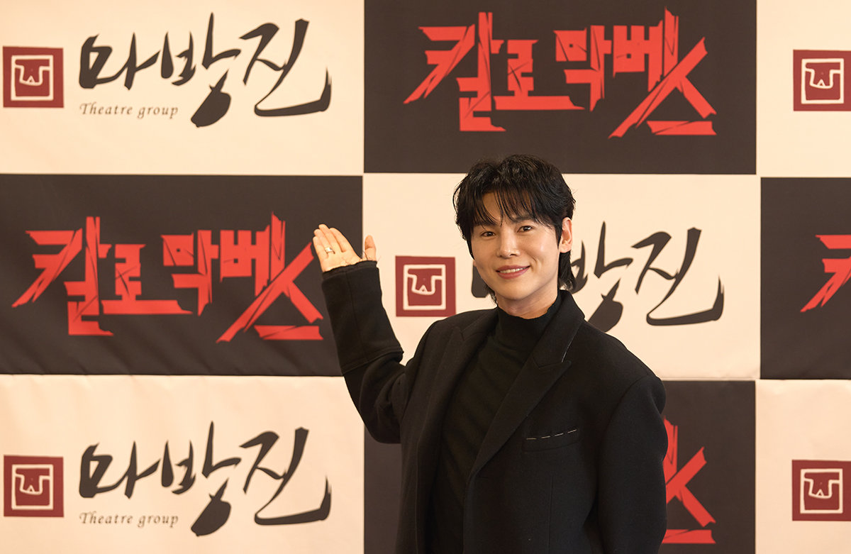 연극 ‘칼로막베스’에 출연하는 소리꾼 김준수. 극공작소 마방진 제공