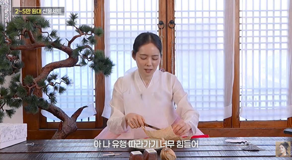 한가인 유튜브 캡처