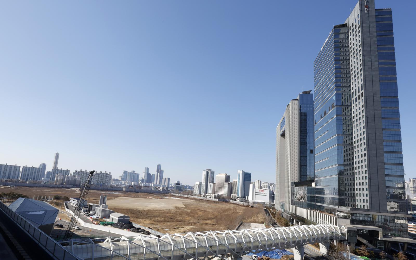 서울 용산구 용산국제업무지구 모습. 뉴시스