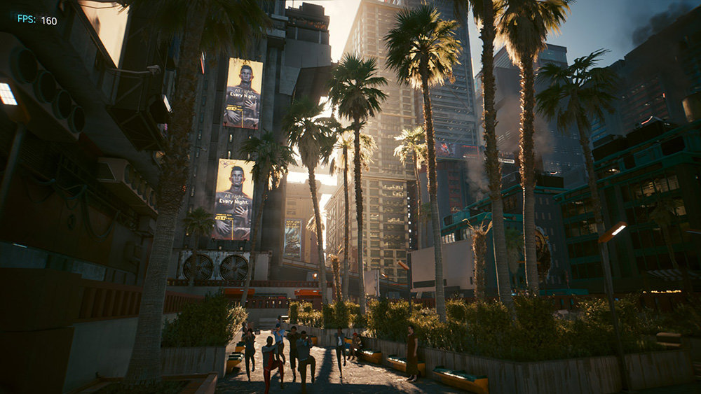 사이버펑크 2077 역시 하위 1%가 130프레임에 가까운 좋은 결과를 보여주었다. 실시간 광선 추적이나 프레임 보간 기술 등을 조합했을 때도 효율적으로 최저 프레임을 유지할 것으로 보인다 / 출처=IT동아