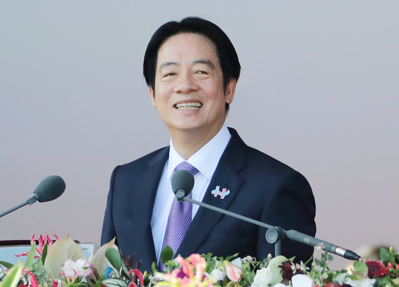 라이칭더 대만 총통이 최근 교황 레오 14세에게 보낸 서한에서 중국을 겨냥해 “무력에 의한 현상 변경은 평화를 가져올 수 없다”고 주장했다. 지난해 10월10일 대만 국경절(쌍십절) 기념식에서 라이 총통이 연설하는 모습. 2026.01.30[타이베이=AP/뉴시스] ﻿﻿