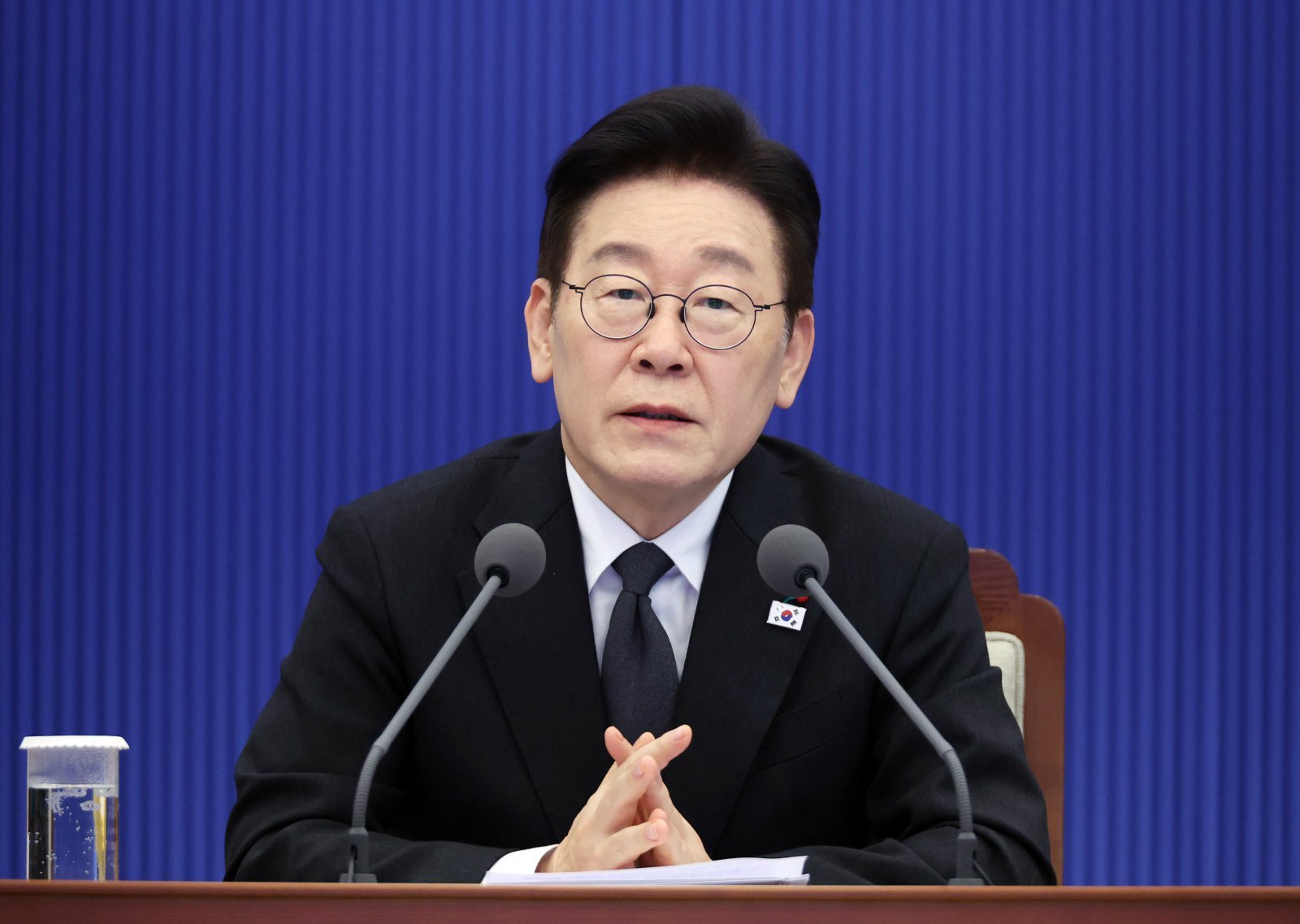 이재명 대통령이 29일 청와대에서 열린 수석보좌관회의에서 발언하고 있다. 2026.01.29. 뉴시스