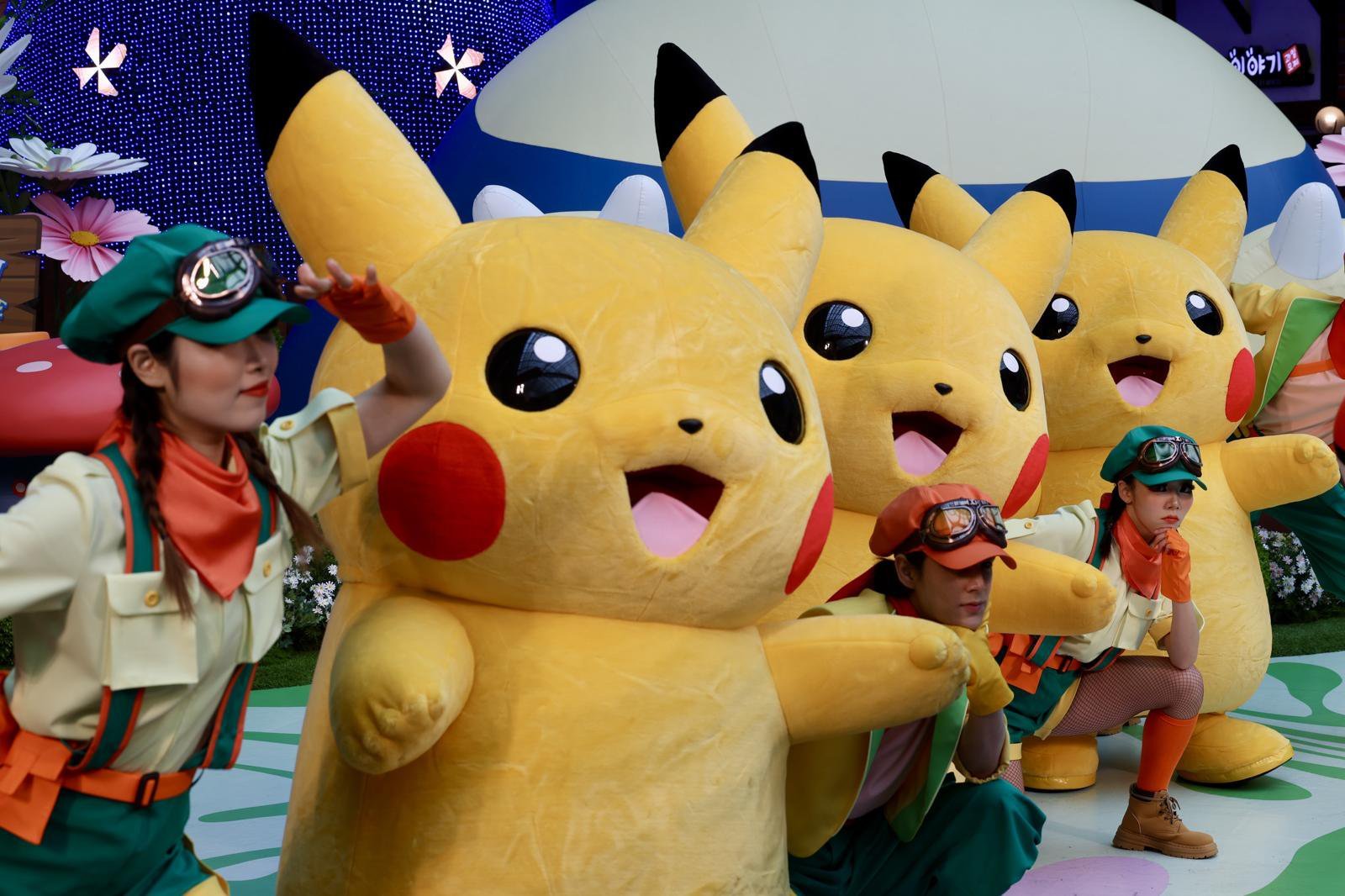 5일 오전 서울 송파구 롯데월드 어드벤처에서 봄 축제 ‘포켓몬 월드 어드벤처: 스프링 캠프’ 공연이 진행되고 있다. 해당 사진은 기사 내용과 관련이 없음. 2025.03.05 뉴시스