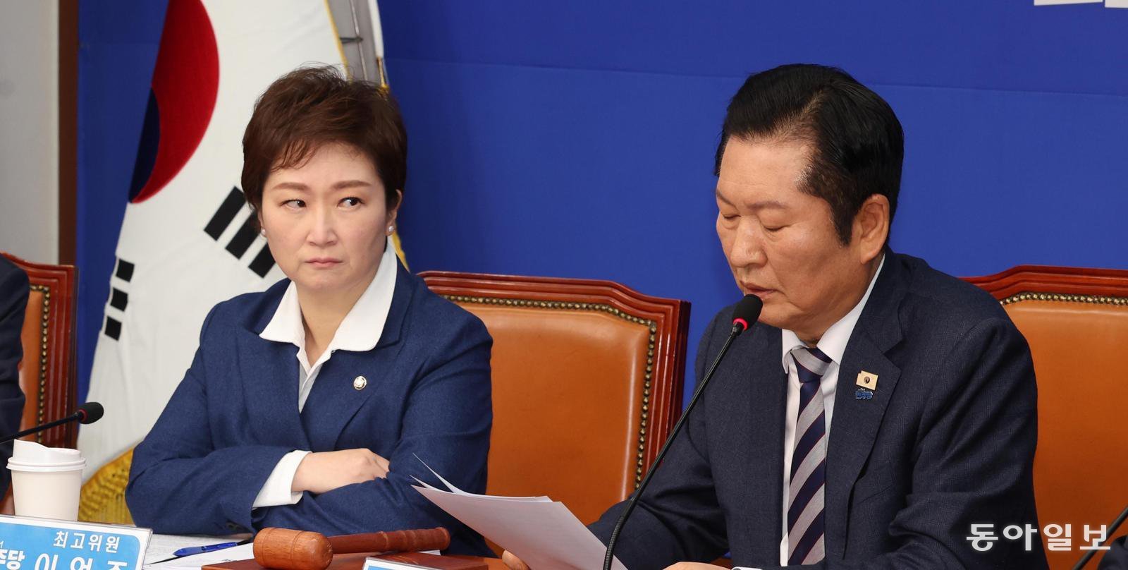 반청, 정청래 면전서 “합당은 2인자 반란”… 친청 “공개석상 모욕”