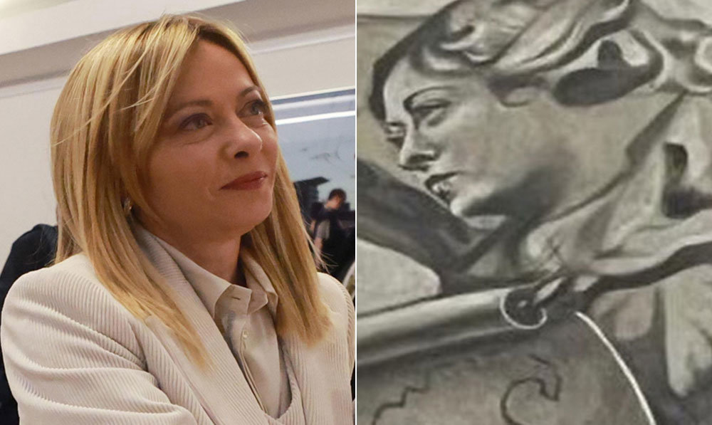 “복원 마친 벽화속 천사, 멜로니 닮아” 伊서 논란