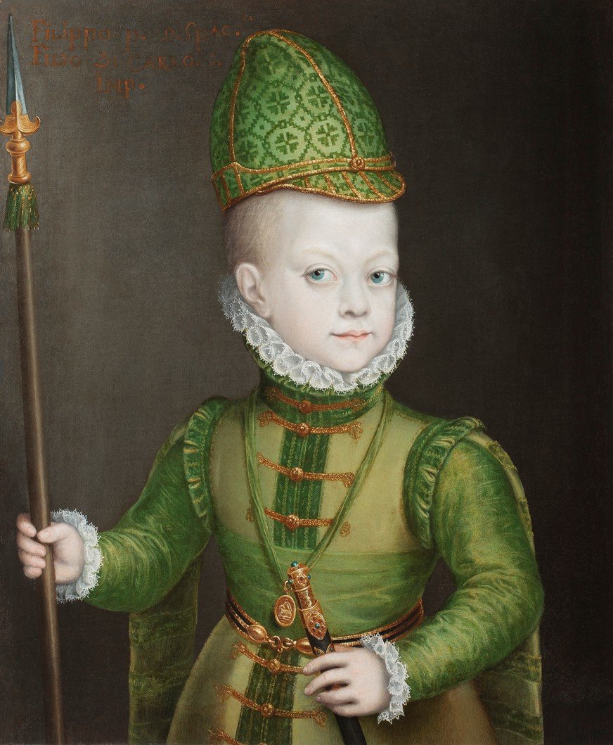 소포니스바 앙귀솔라의 ‘스페인 왕자(펠리페 2세 추정)의 초상’(1573년). ⓒThe San Diego Museum of Art