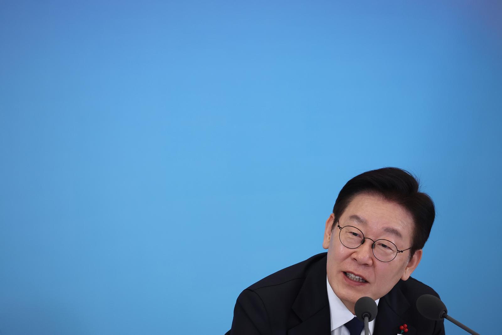 이재명 대통령이 30일 청와대에서 열린 국가창업시대 전략회의 ‘K-스타트업이 미래를 만든다’에서 발언하고 있다. 청와대통신사진기자단