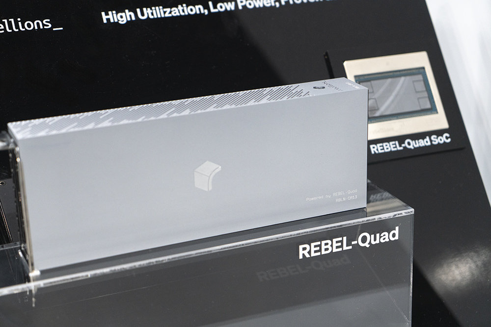 리벨리온의 최신 하이퍼스케일러용 NPU ‘리벨 쿼드’ / 출처=IT동아