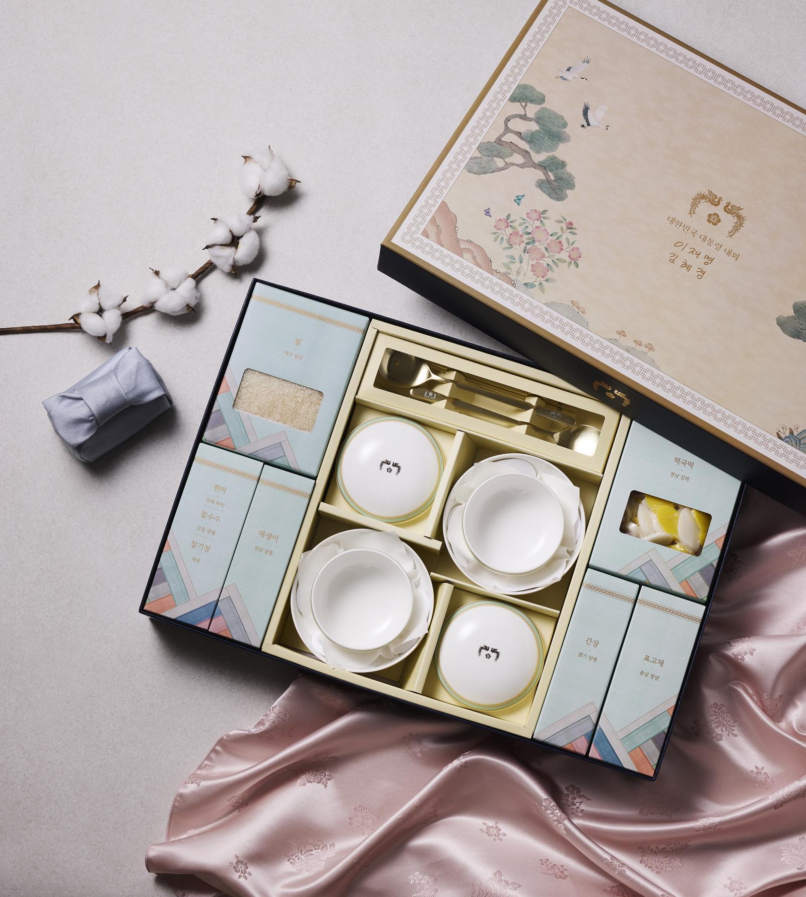 2026년 설 명절 선물세트 구성. 청와대 제공