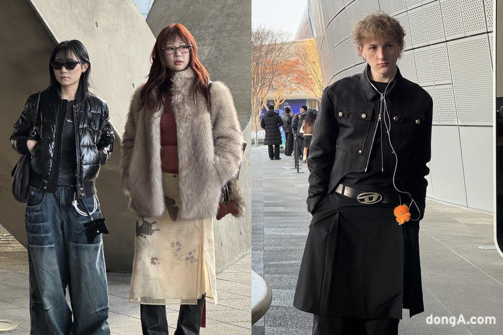 3일 서울 중구 동대문디자인플라자(DDP)를 찾은 시민들이 각자의 개성을 담은 과감한 스타일링을 선보이고 있다. 김혜린 동아닷컴 기자 sinnala8@donga.com