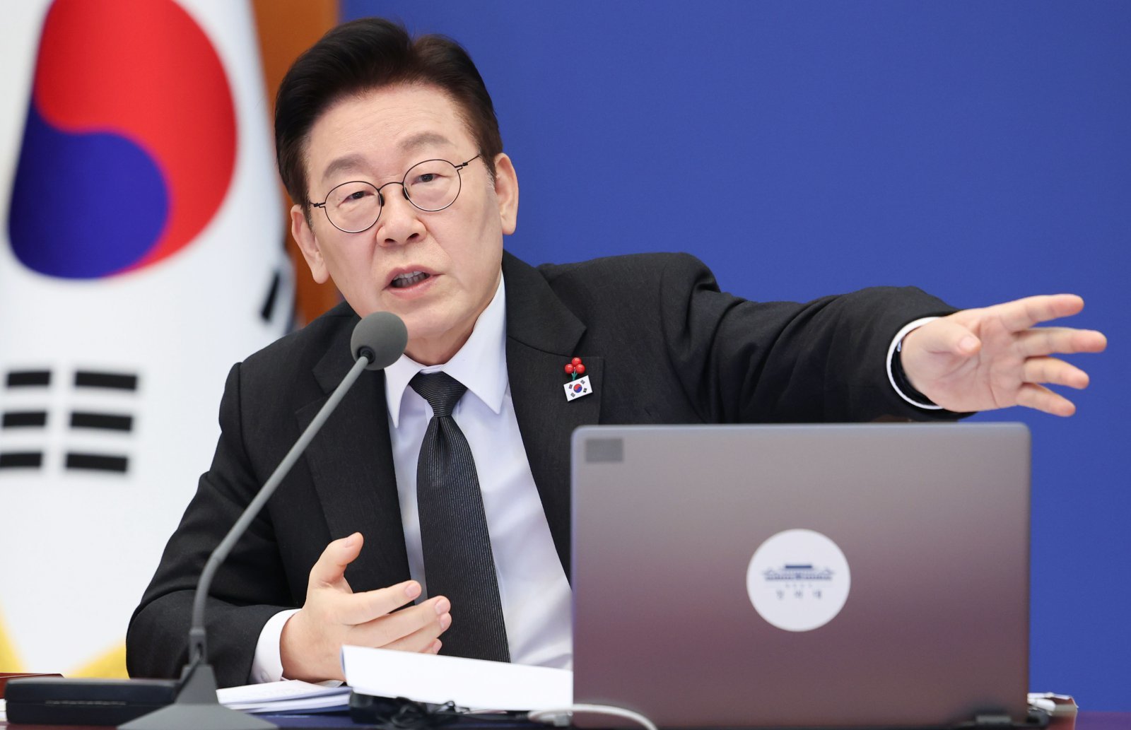 이재명 대통령이 27일 청와대에서 열린 국무회의에서 발언하고 있다. 2026.01.27 뉴시스
