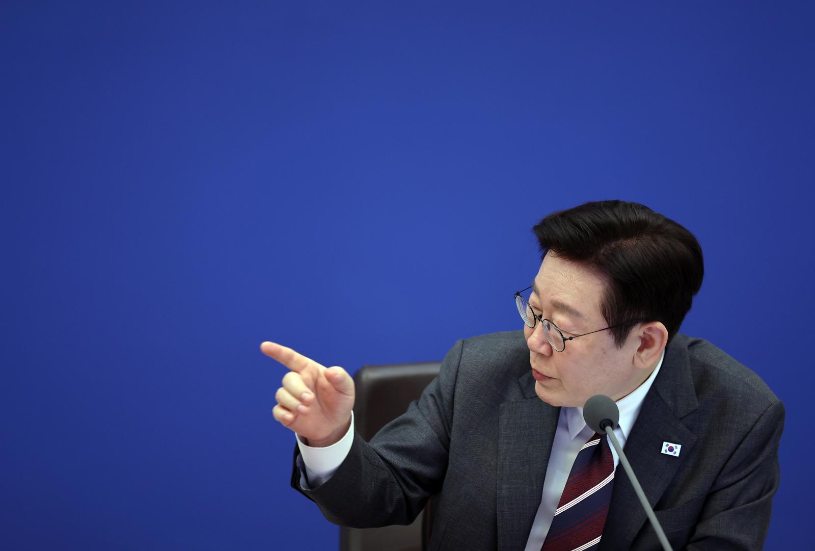 이재명 대통령이 3일 청와대에서 열린 국무회의에서 발언하고 있다. 2026.02.03. 뉴시스