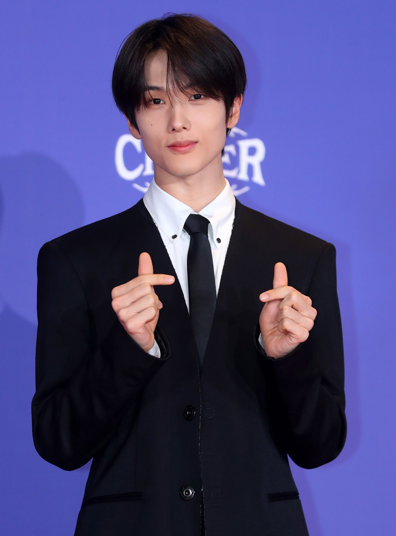 그룹 엔시티 드림(NCT DREAM) 지성이 14일 오전 서울 송파구 롯데시네마 월드타워에서 열린 다섯 번째 정규앨범 ‘Go Back To The Future(고 백 투 더 퓨처)’ 발매 기념 기자간담회에 앞서 포즈를 취하고 있다. 2025.07.14 뉴시스