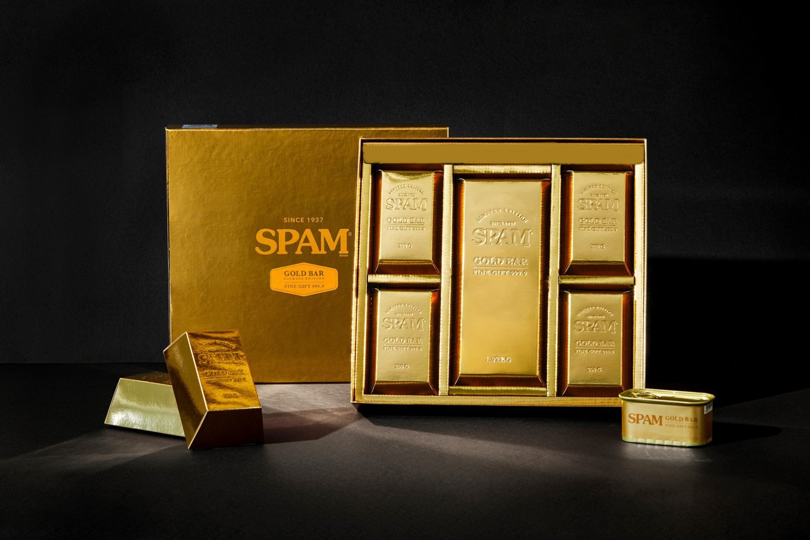 ‘스팸 골드바 에디션’. CJ 제일제당 제공
