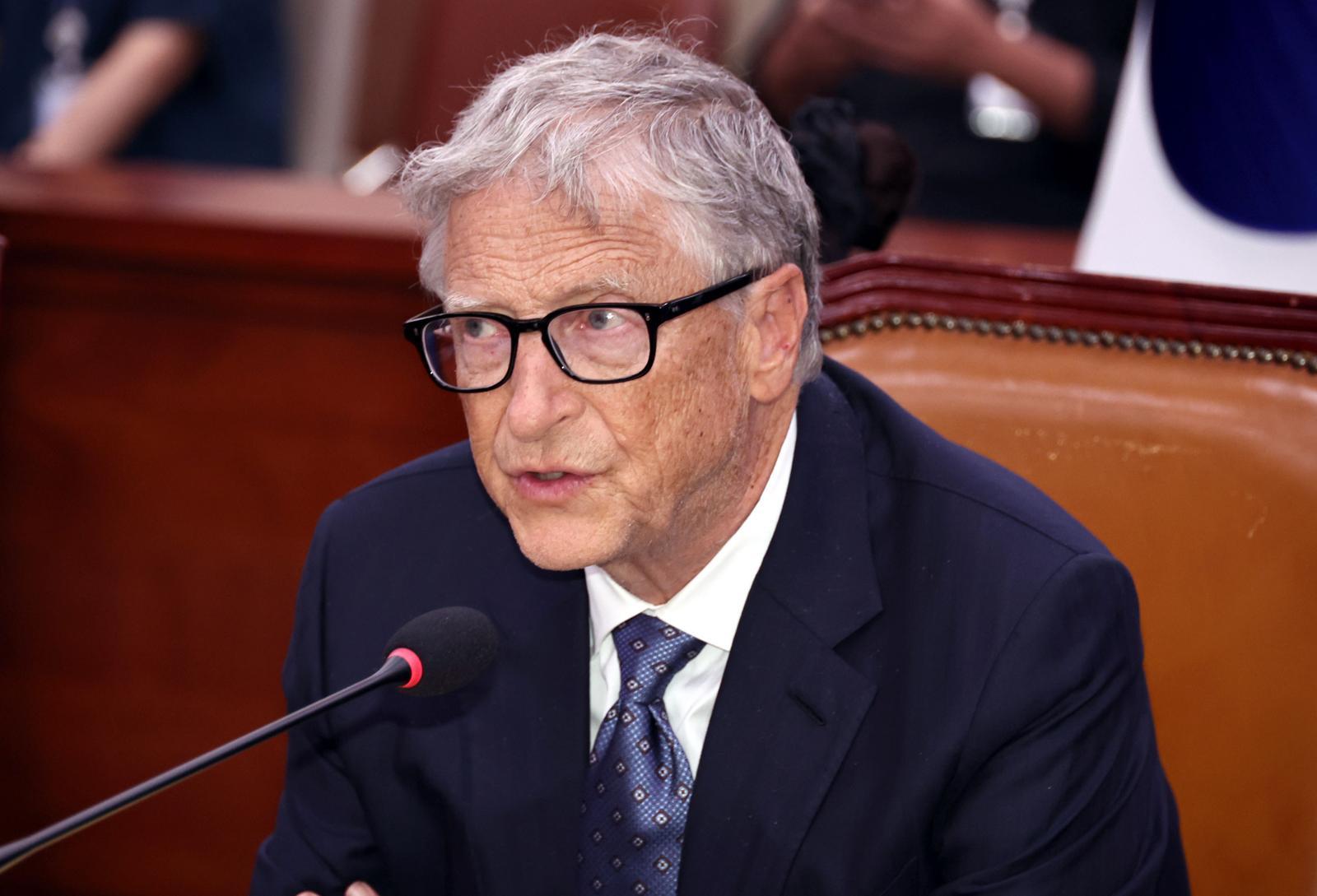 빌 게이츠 게이츠재단 이사장이 21일 서울 여의도 국회 외교통일위원회를 찾아 ‘한국의 글로벌 조건 기여와 리더십’을 주제로 간담회를 하고 있다. 2025.08.21. 국회사진기자단