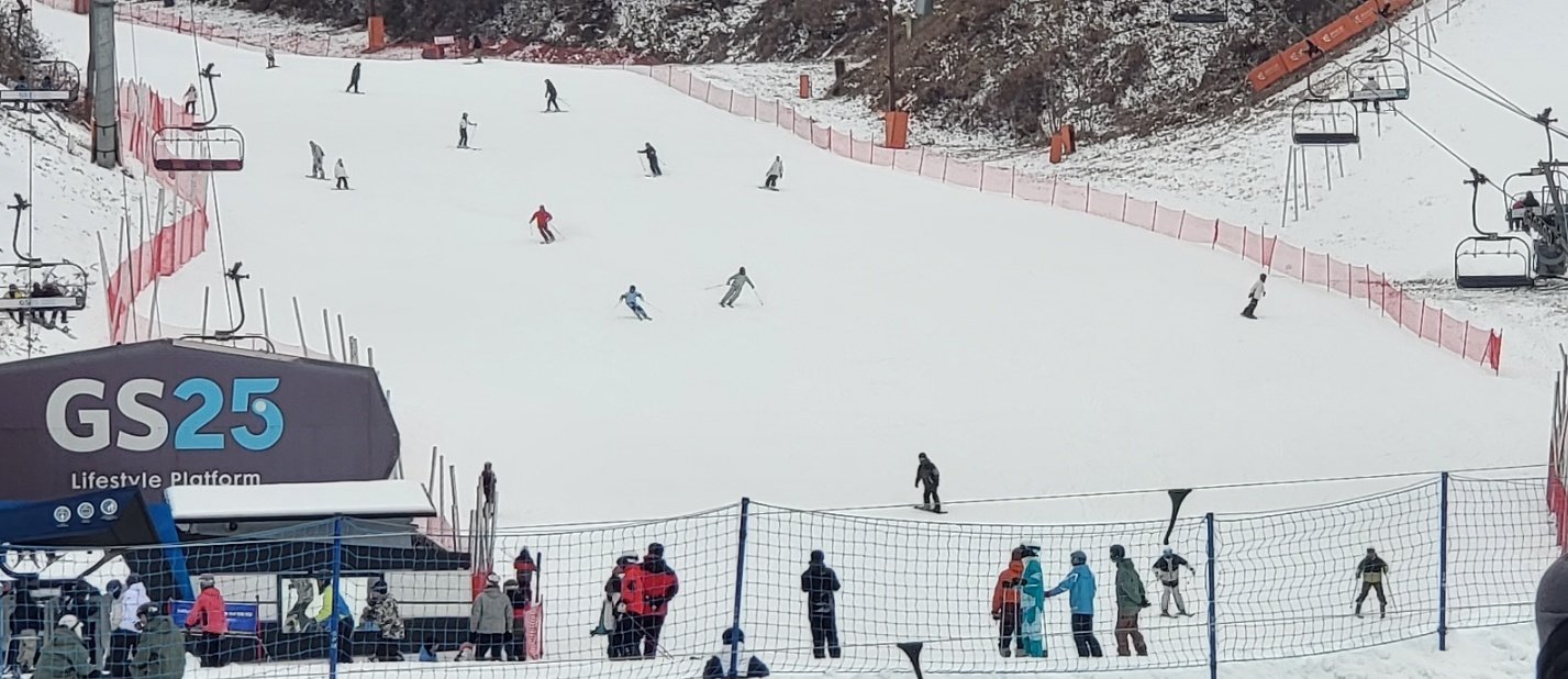 최근 강원 춘천시 엘리시안강촌 스키장 자료 사진. 뉴스1