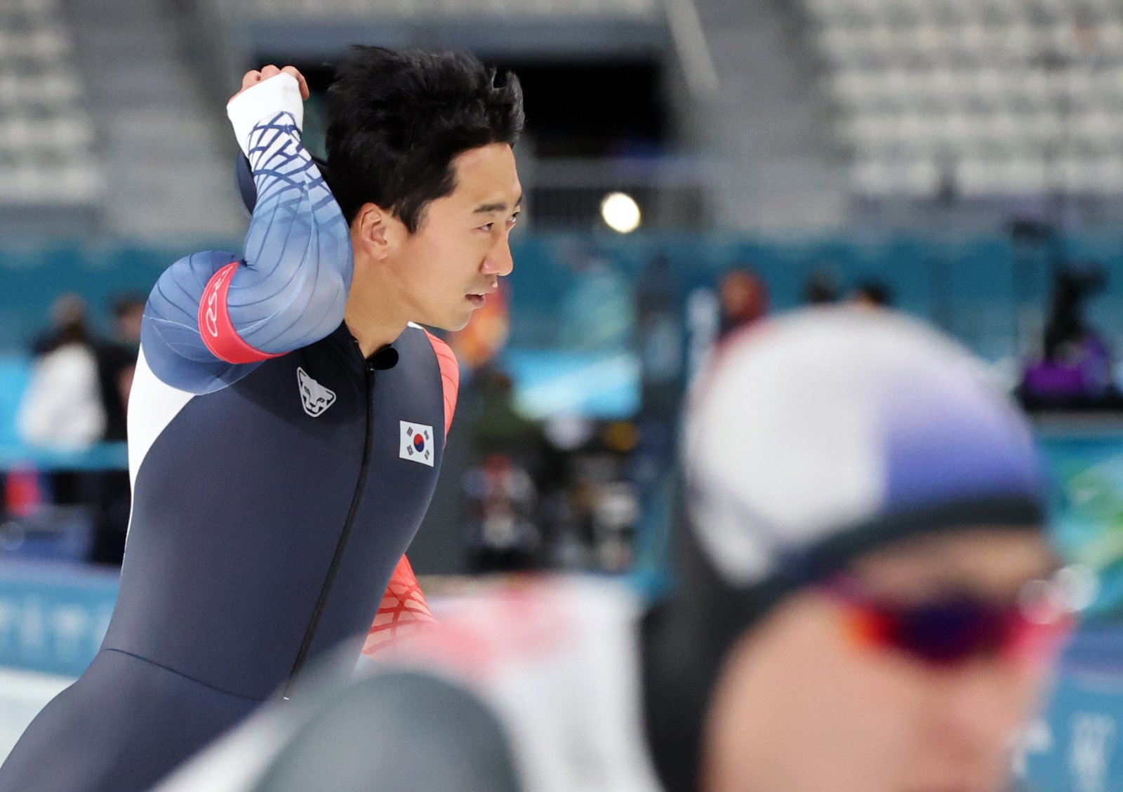 남자 스피드스케이팅 500m에 출전하는 김준호. 뉴스1