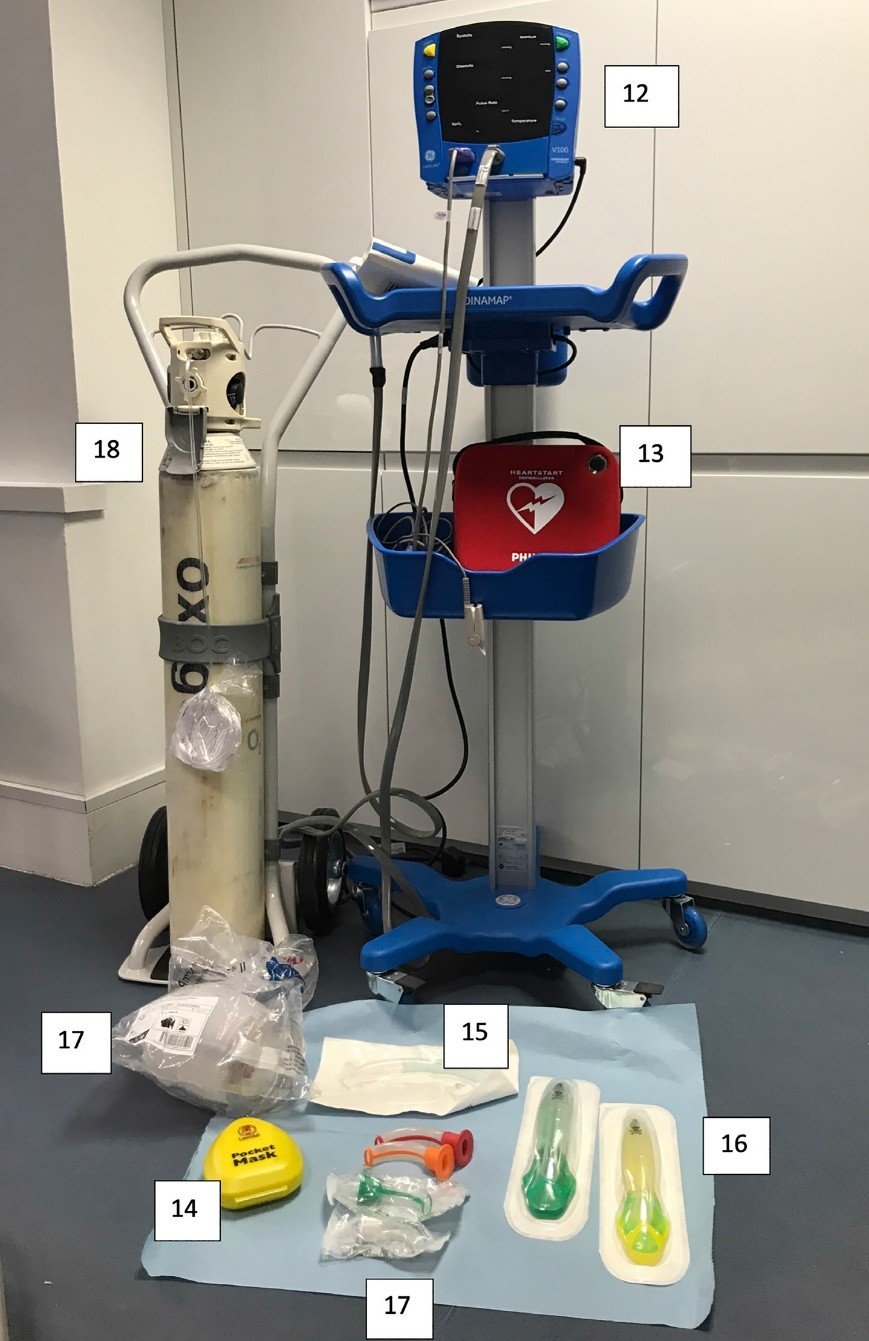 정맥 진정 시 필요한 모니터링 및 소생 장비. Dental Update 논문