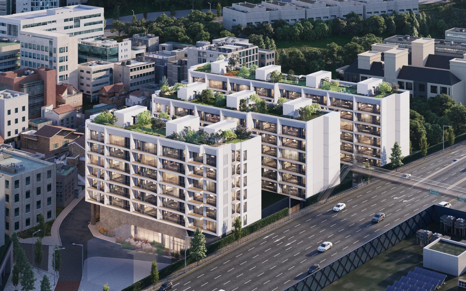 소요한남 바이 파르나스 조감도. 파르나스호텔