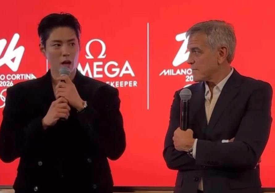 박보검과 조지 클루니 /인스타그램 갈무리