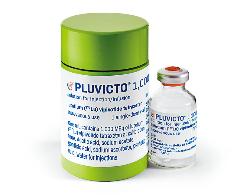 전립샘암 방사성의약품 ‘플루빅토’. 노바티스 제공