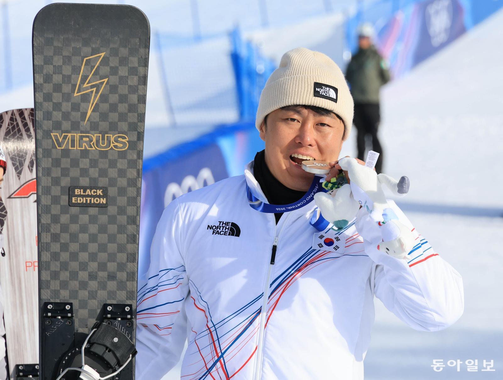 2026 밀라노-코르티나담페초 겨울올림픽에서 한국에 첫 메달을 안긴 김상겸. 리비뇨=전영한 기자 scoopjyh@donga.com