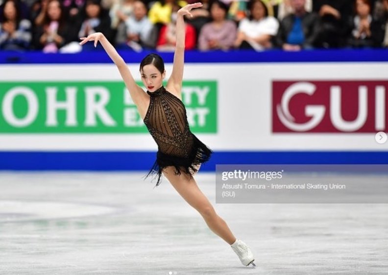 피겨 국가대표 출신 임은수가 2026 밀라노 코르티나 동계 올림픽 해설을 맡았다. /인스타그램