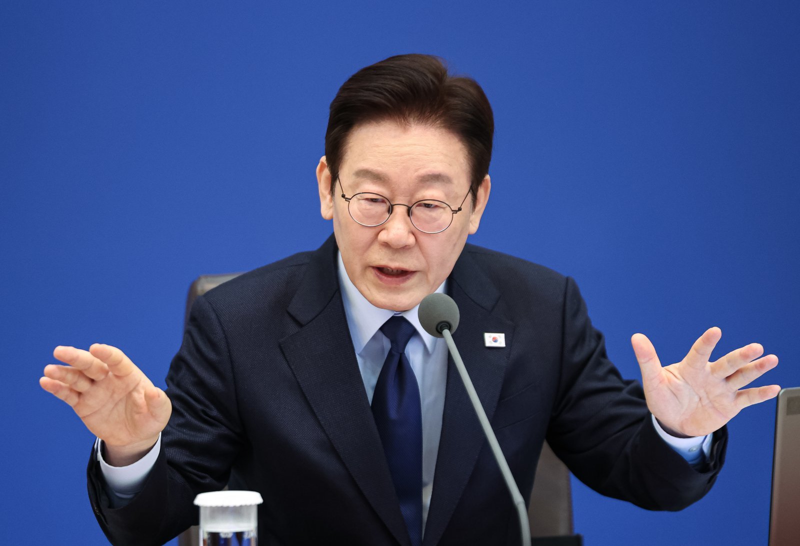 이재명 대통령이 10일 청와대에서 열린 국무회의에서 발언을 하고 있다. 2026.2.10 뉴스1