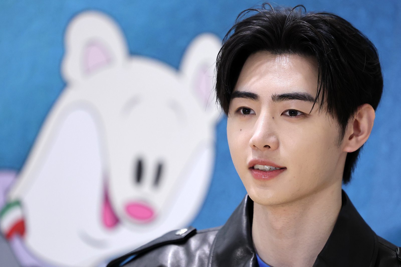 가수 엔하이픈 성훈이 8일(현지시간) 이탈리아 밀라노 메인프레스센터(MPC)에서 인터뷰를 하고 있다. 2026.2.9 뉴스1