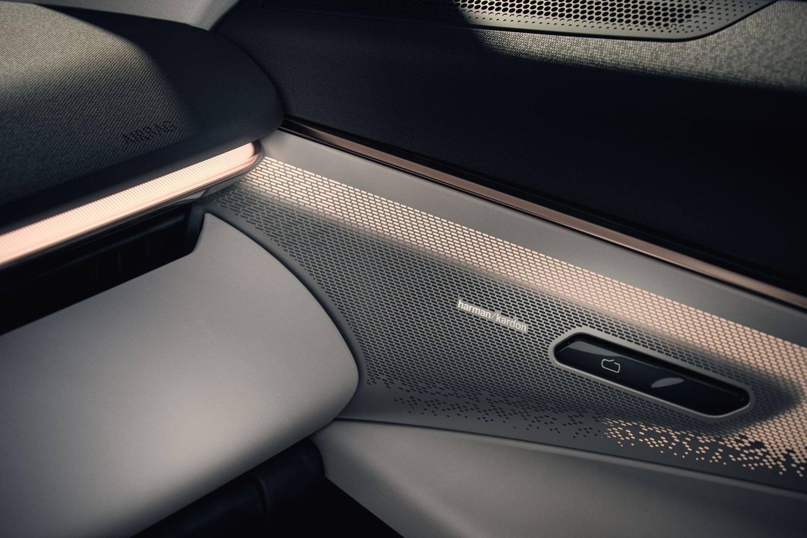 링크앤코 08 차량 실내에 적용된 하만카돈 스피커 디자인 / 출처=링크앤코