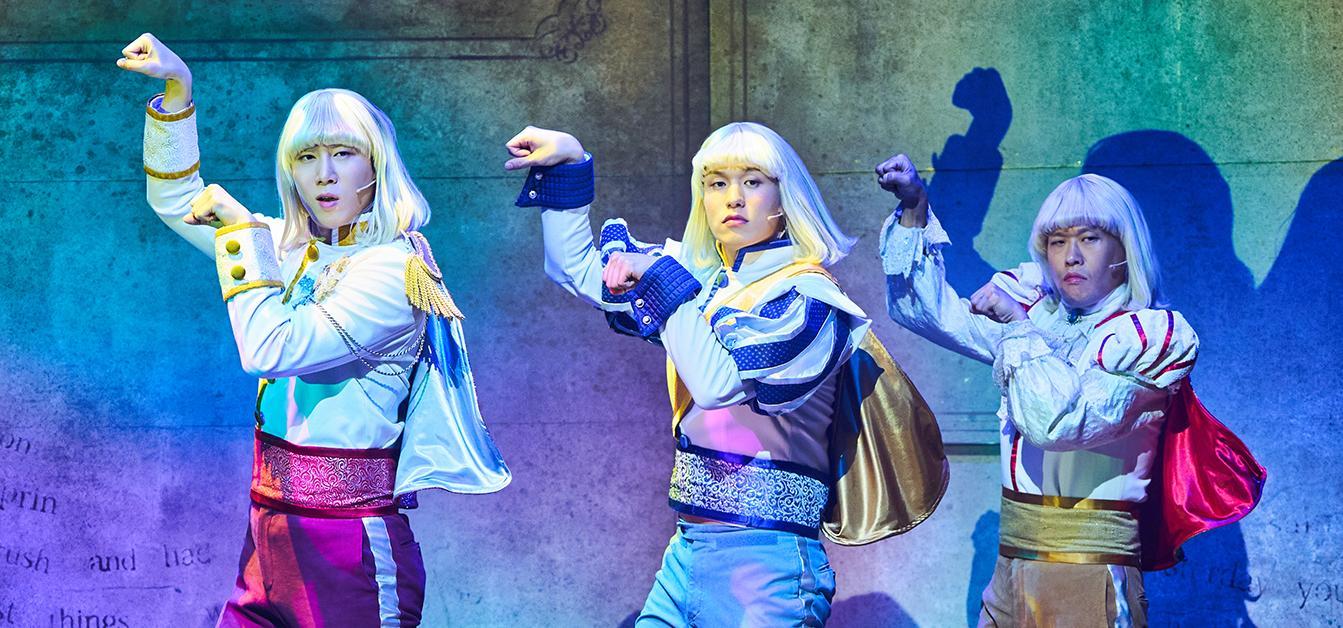 화제의 뮤지컬 ‘난쟁이들’의 한 장면. 다음 달 13, 14일 이틀 동안 대구 남구 대덕문화전당 무대에 오를 예정이다. 대덕문화전당 제공