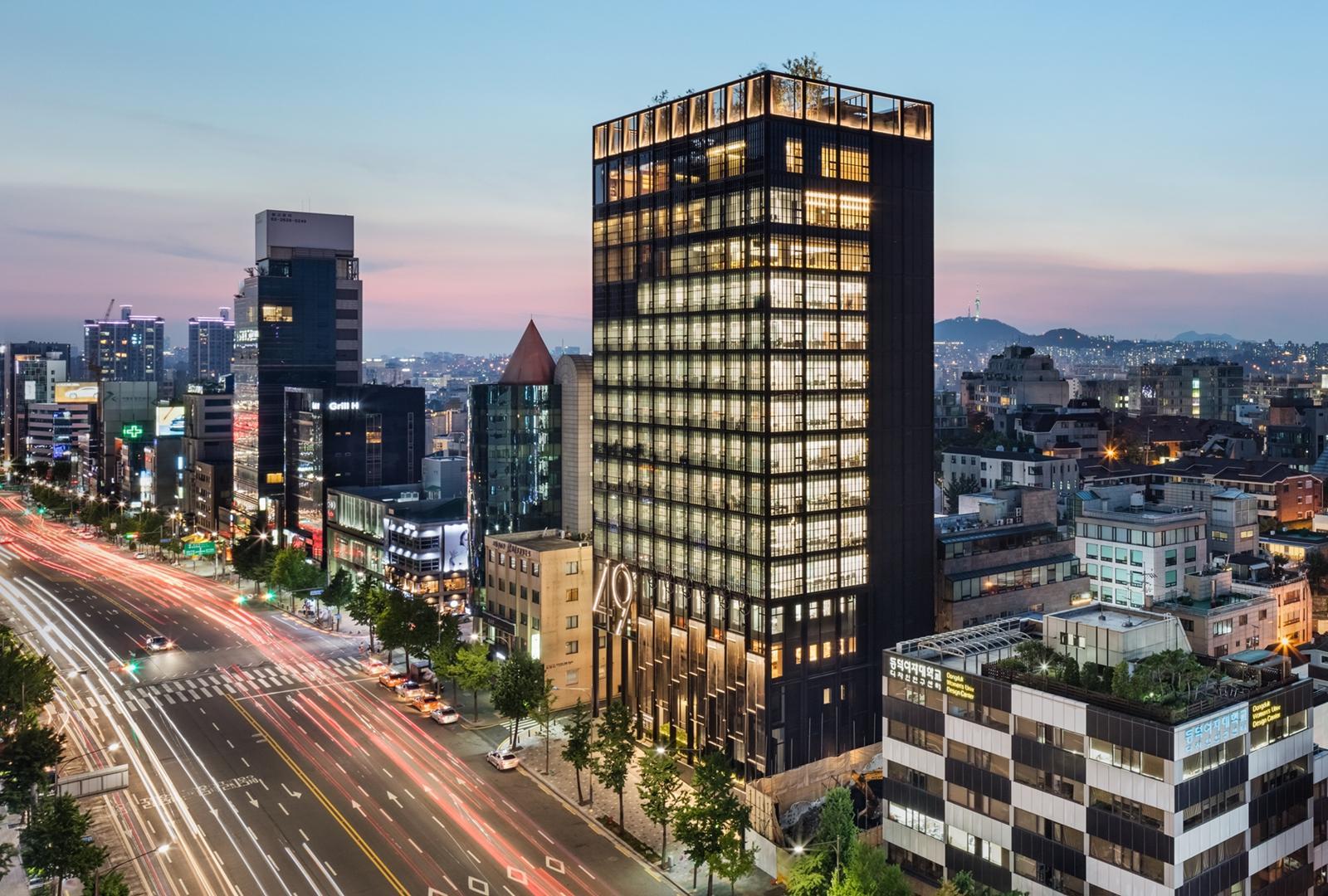 신세계인터내셔날 청담 사옥.