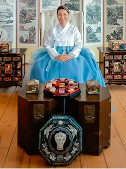 루이스 이나시우 룰라 다 시우바 브라질 대통령의 부인 호잔젤라 다 시우바 여사가 9일(현지 시간) 인스타그램에 올린 한복 사진. 사진 출처 호잔젤라 다 시우바 여사 인스타그램