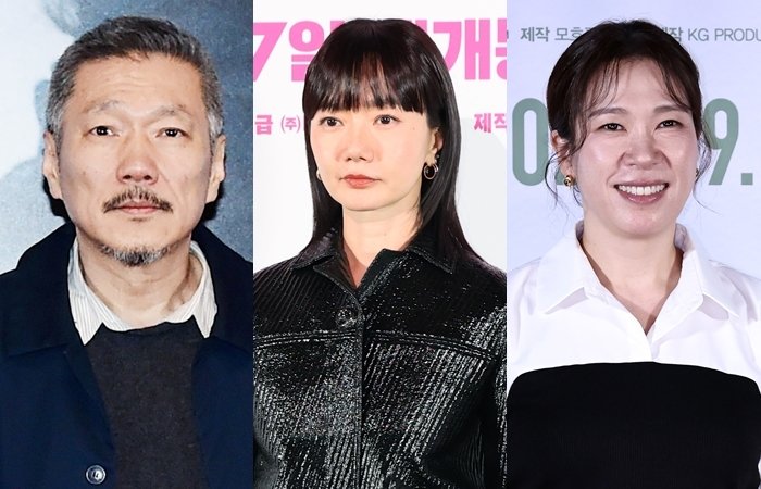 홍상수 감독, 배두나, 염혜란(왼쪽부터) 뉴스1DB