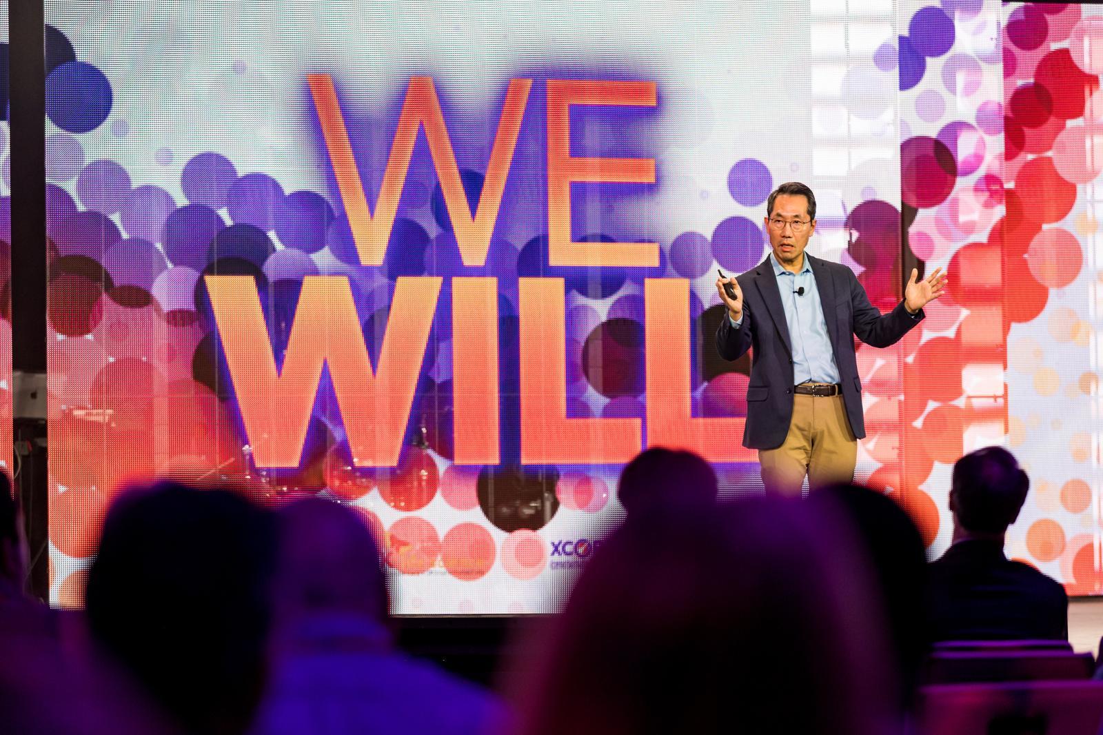 이동훈 SK바이오팜 대표이사 사장이 발언하고 있다.