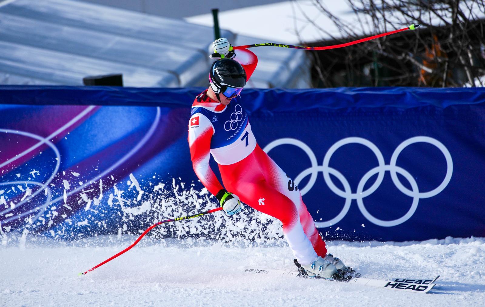 [보르미오=AP/뉴시스]밀라노 동계올림픽 첫 3관왕 폰 알멘. 2026.02.11.